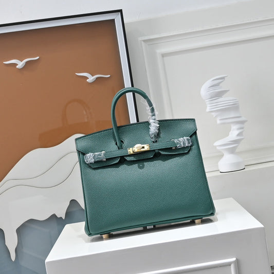 HM Birkin Teal Green Togo Leather GHW