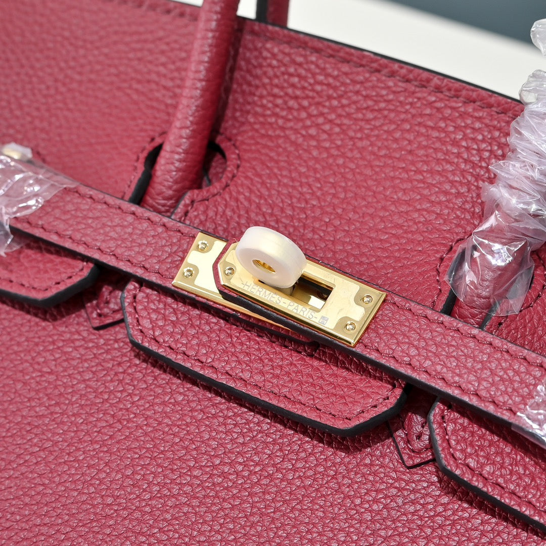 HM Birkin 30cm Burgundy Togo Leather GHW