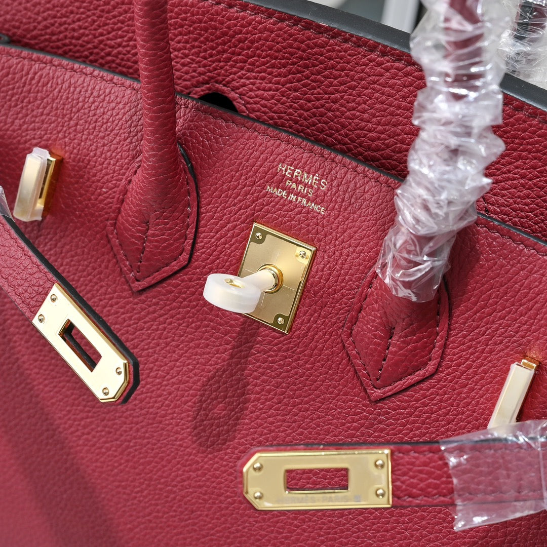 HM Birkin 30cm Burgundy Togo Leather GHW