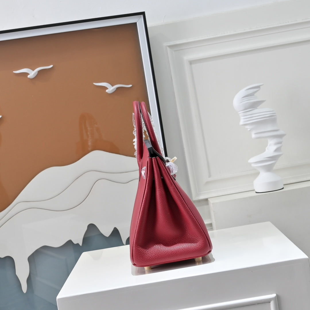 HM Birkin 30cm Burgundy Togo Leather GHW