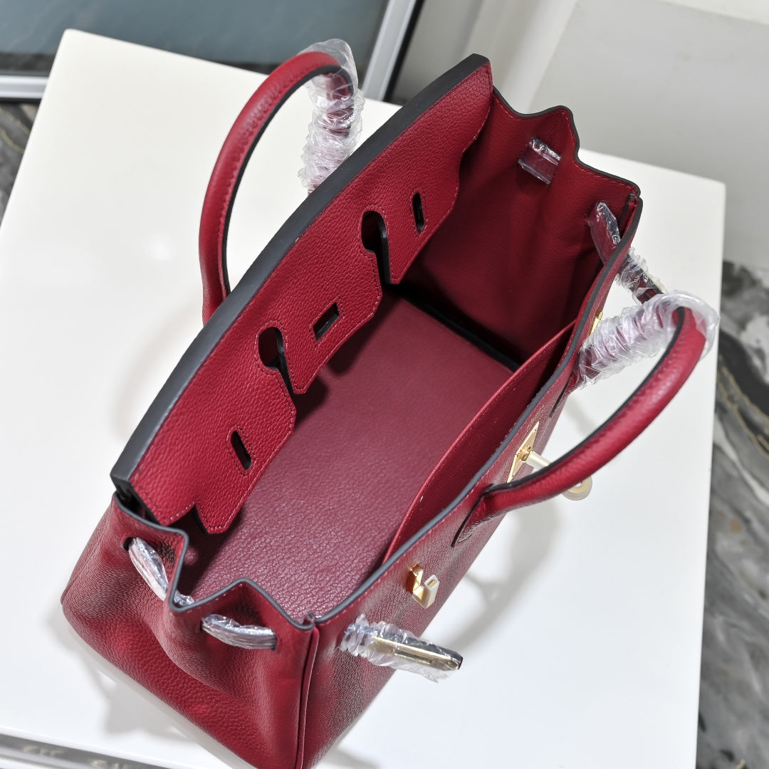 HM Birkin 30cm Burgundy Togo Leather GHW