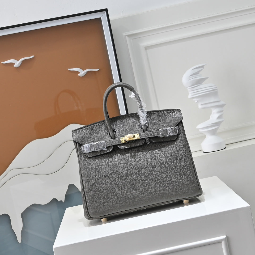 HM Birkin Gris Etain Togo Leather GHW