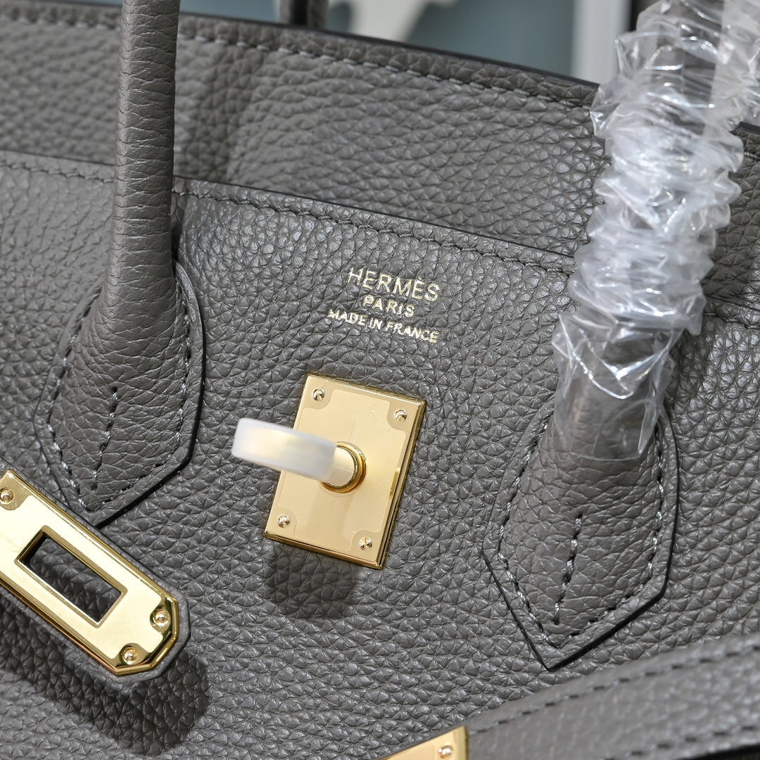 HM Birkin Gris Etain Togo Leather GHW