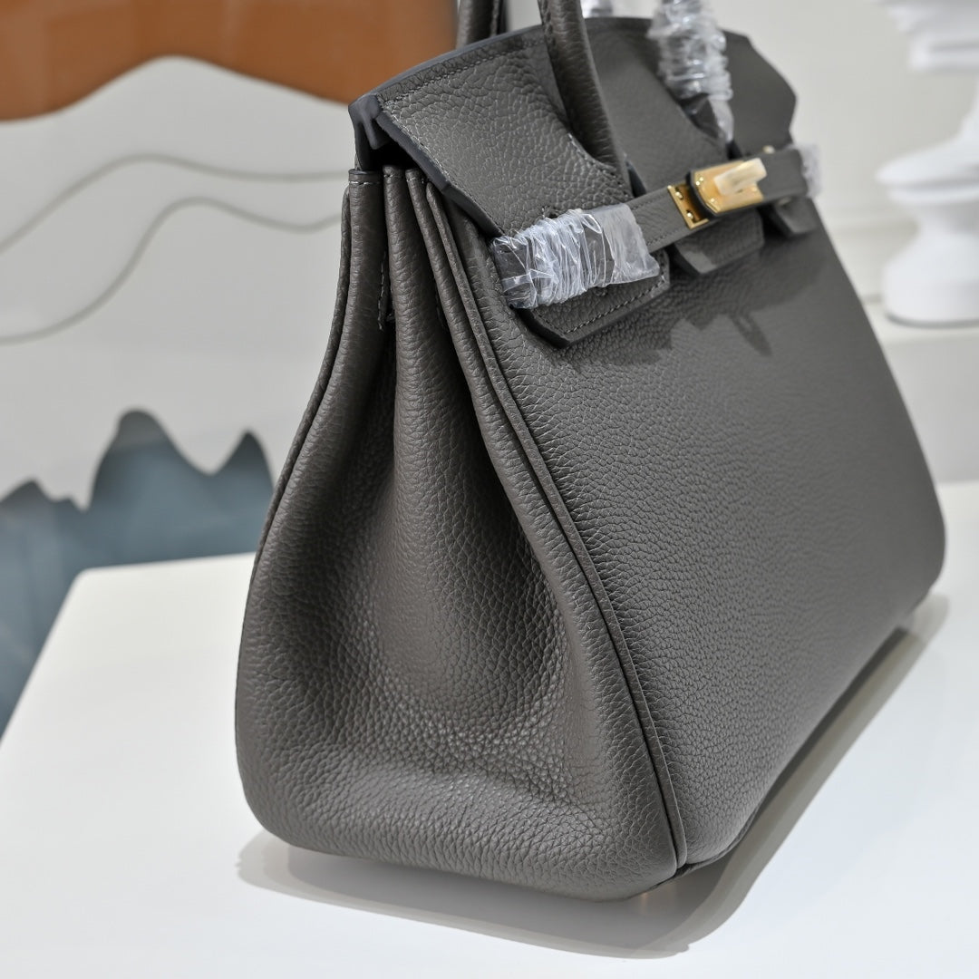 HM Birkin Gris Etain Togo Leather GHW