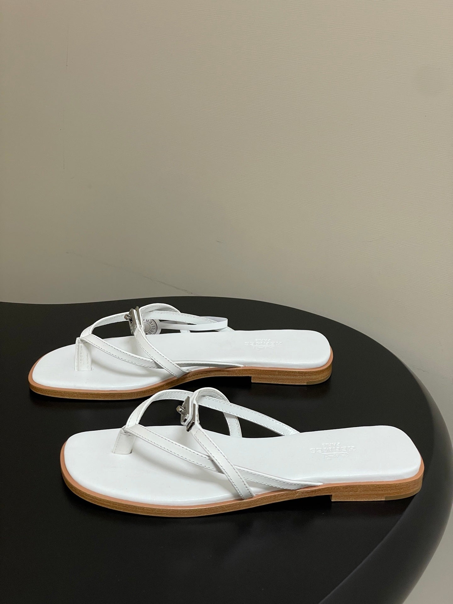 HM Miss Sandal White Calfskin 593794