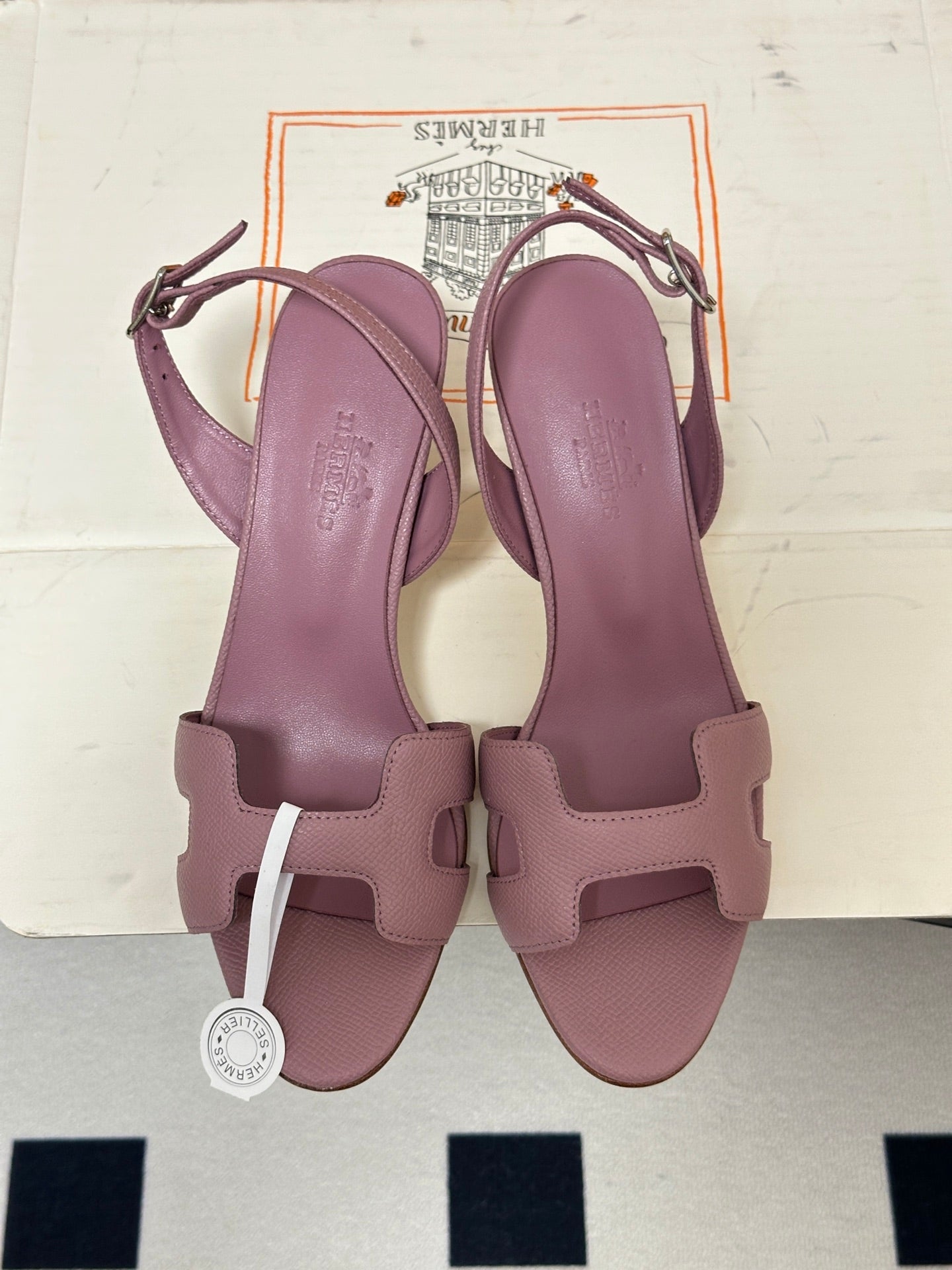 HM Holy Sandal Light Pink Cowhide 835009