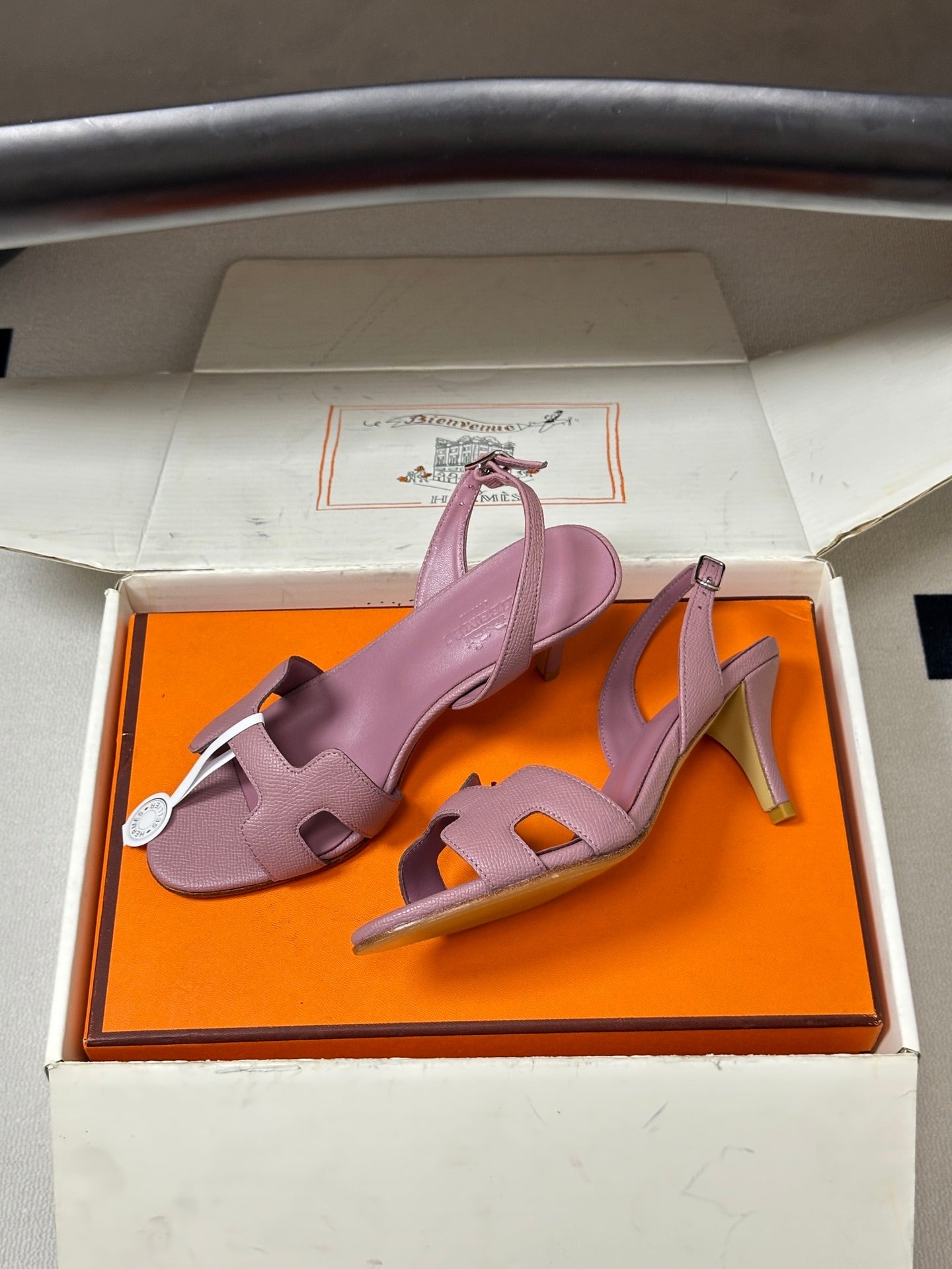 HM Holy Sandal Light Pink Cowhide 835009