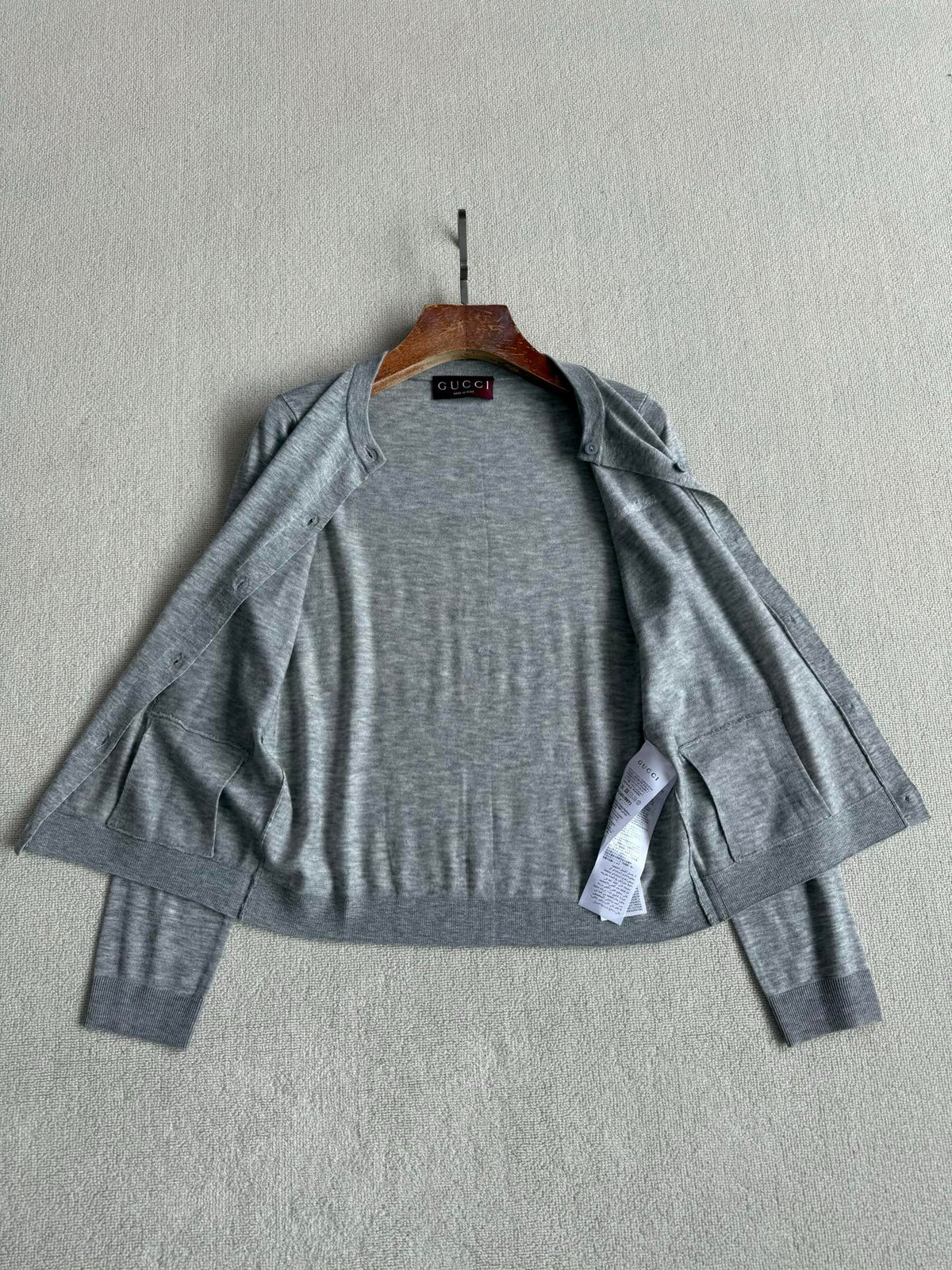 GG 25 Thin Cardigan Cashmere 0027
