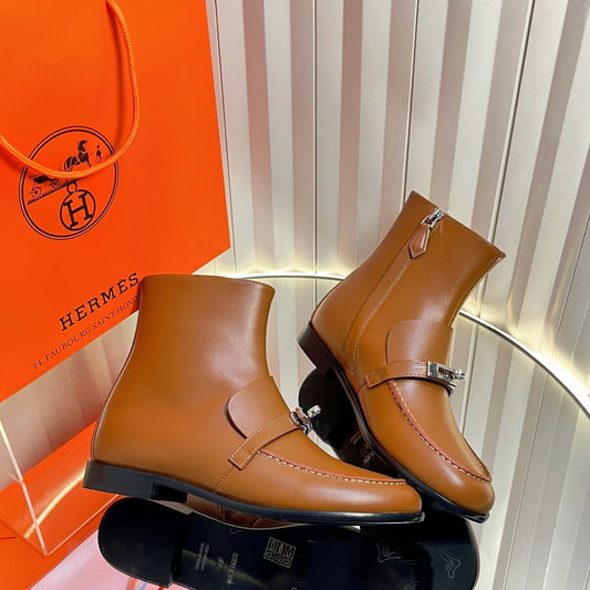 HM 25s Kelsy Ankle Boot Brown Brown 548460
