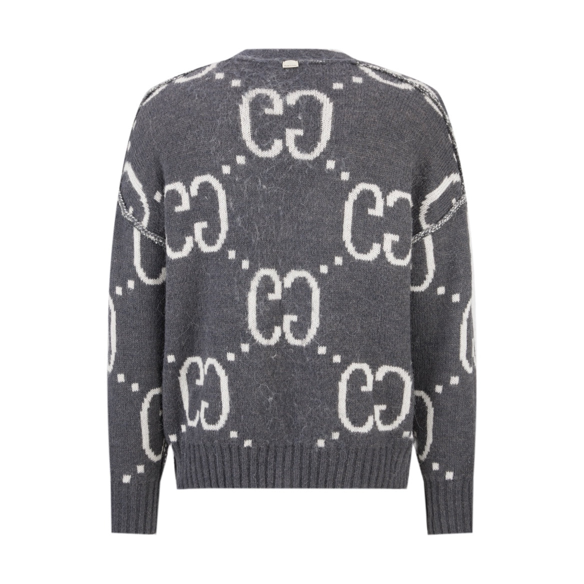 GG 25 Double-sided cardigan Grey Cashmere 0010