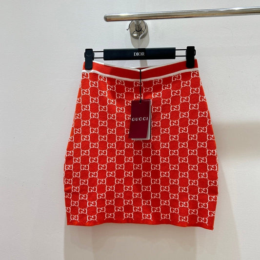 Gucci 26s Knit Midi Skirt 495