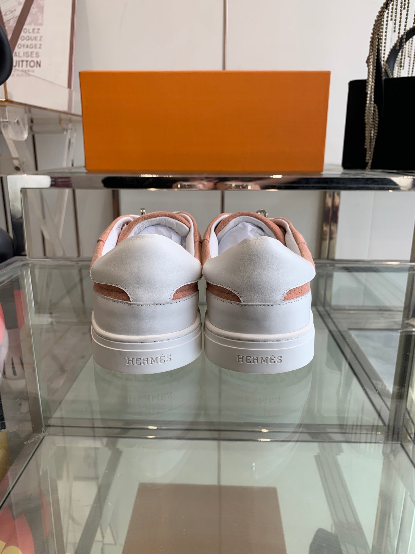 HM Day Sneaker Pink Suede 291835