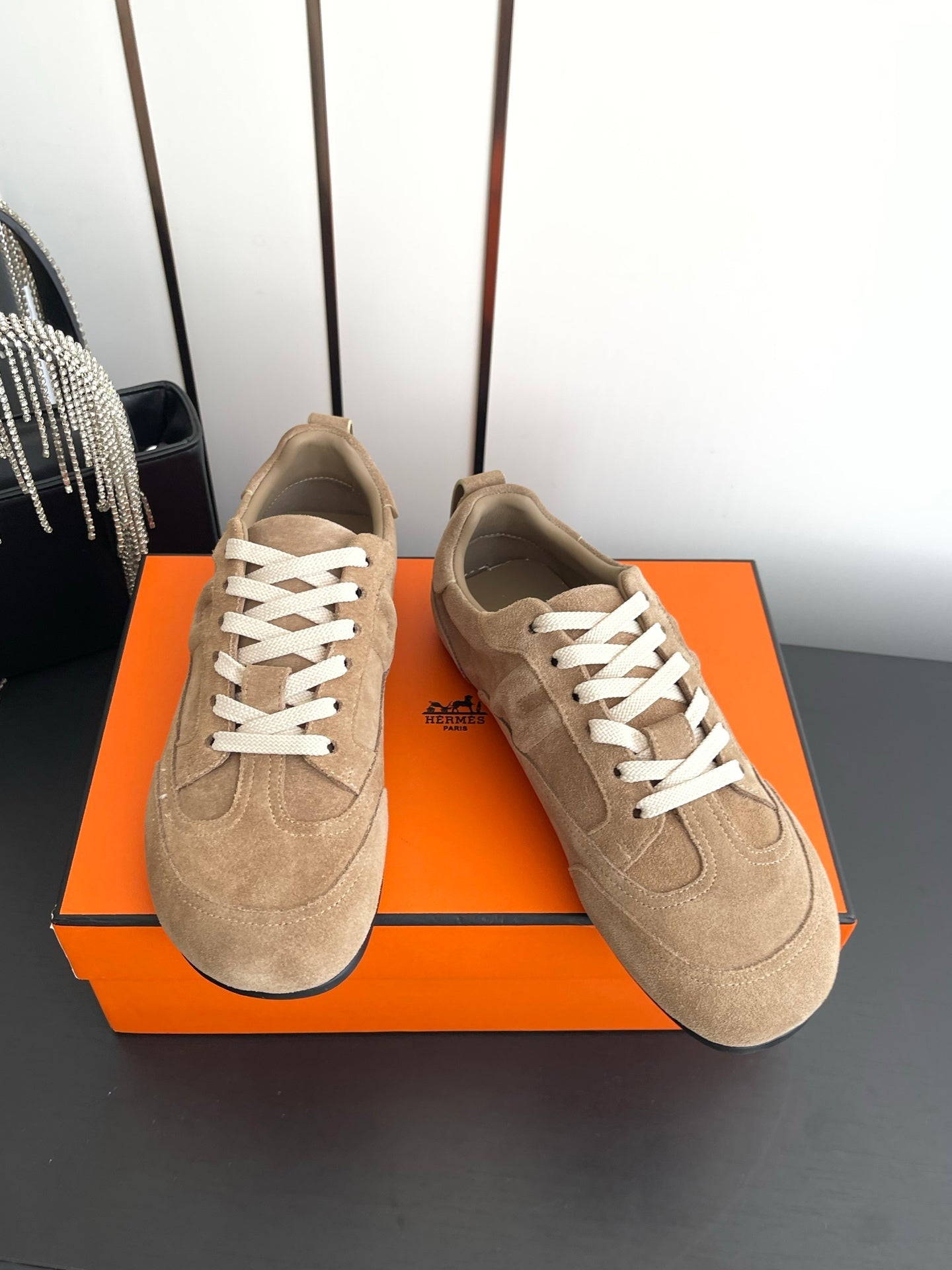 HM May Derby Shoes Brown Suede 739999