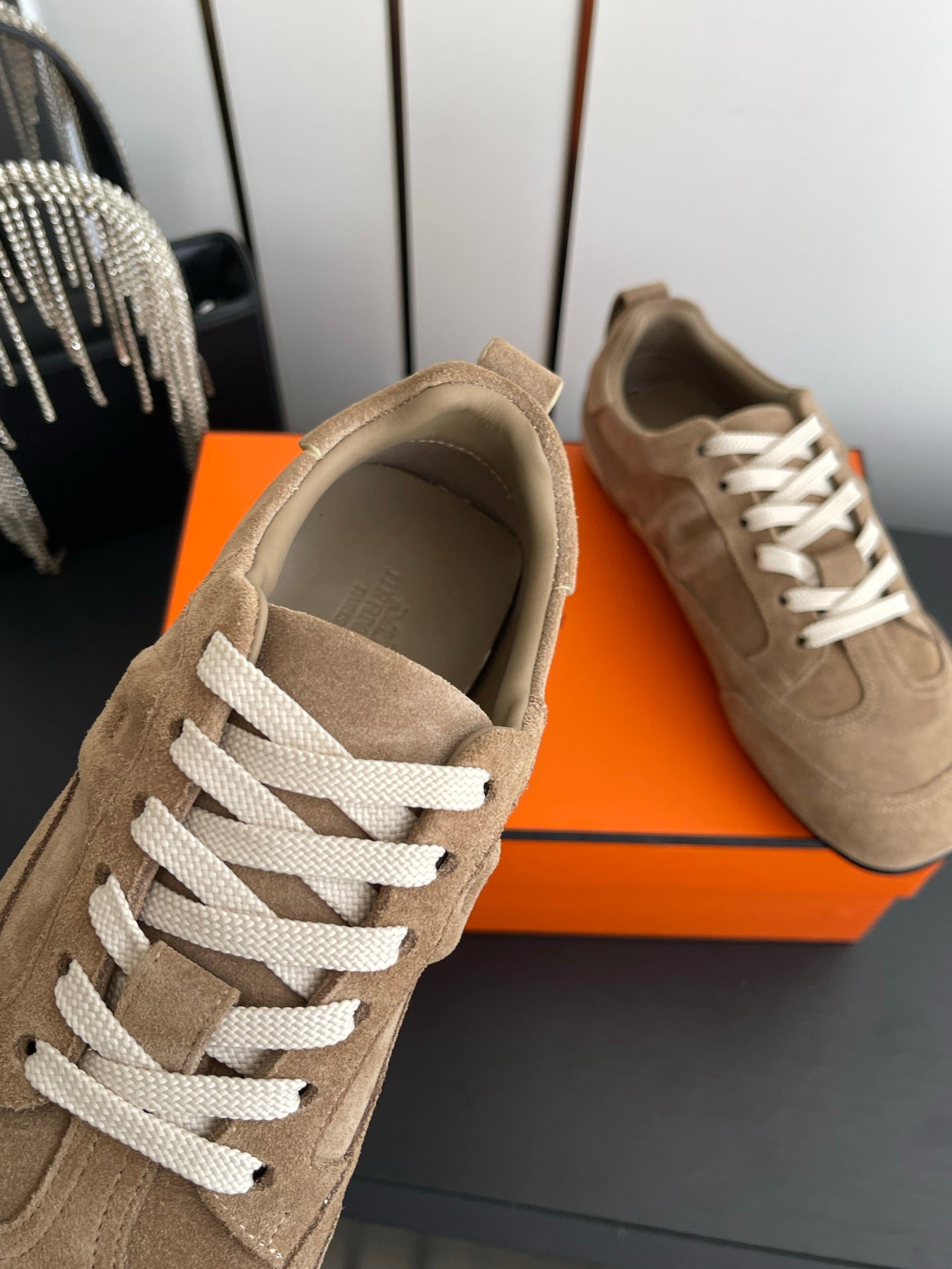 HM May Derby Shoes Brown Suede 739999