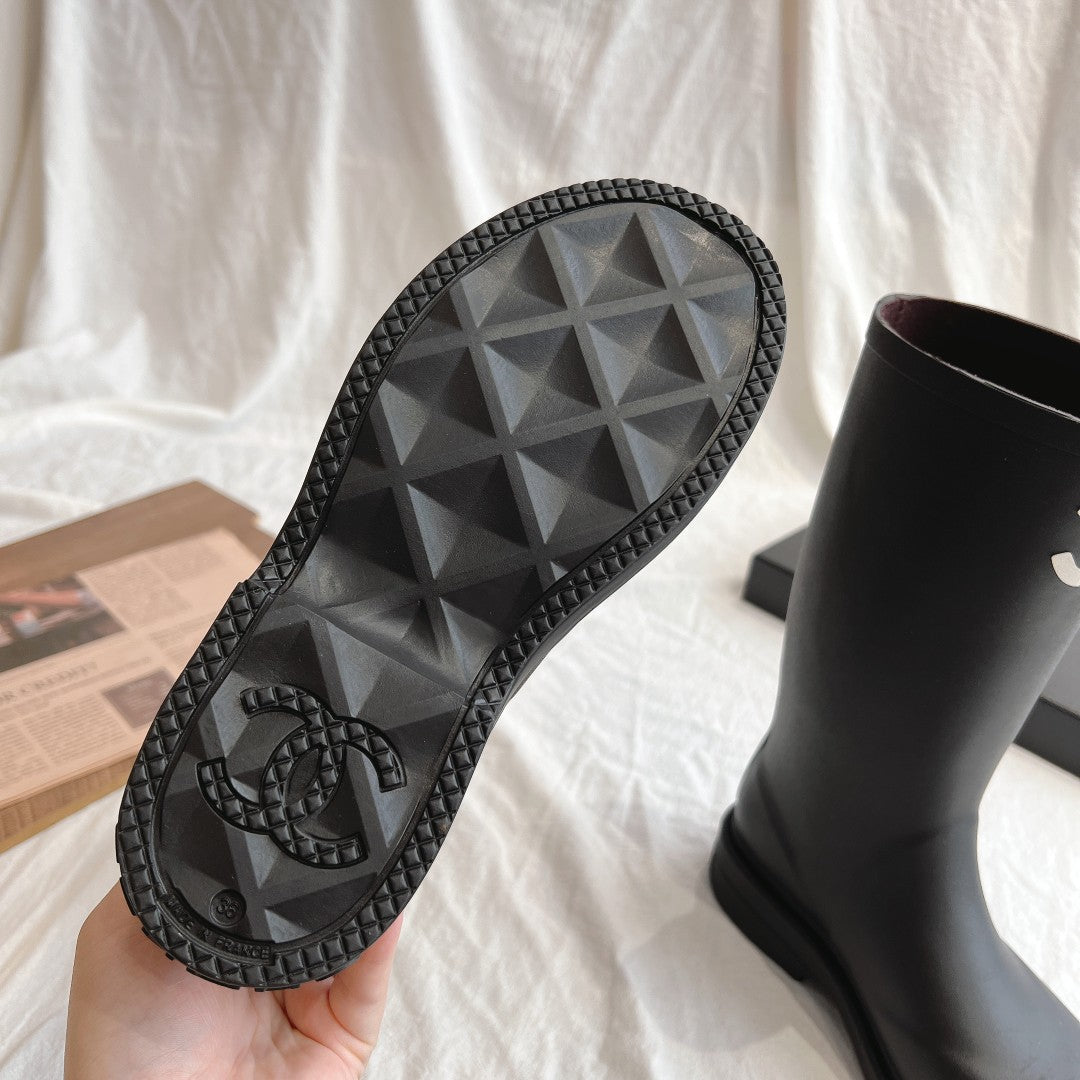 CC 26s Rain Boots Black Rubber 928092
