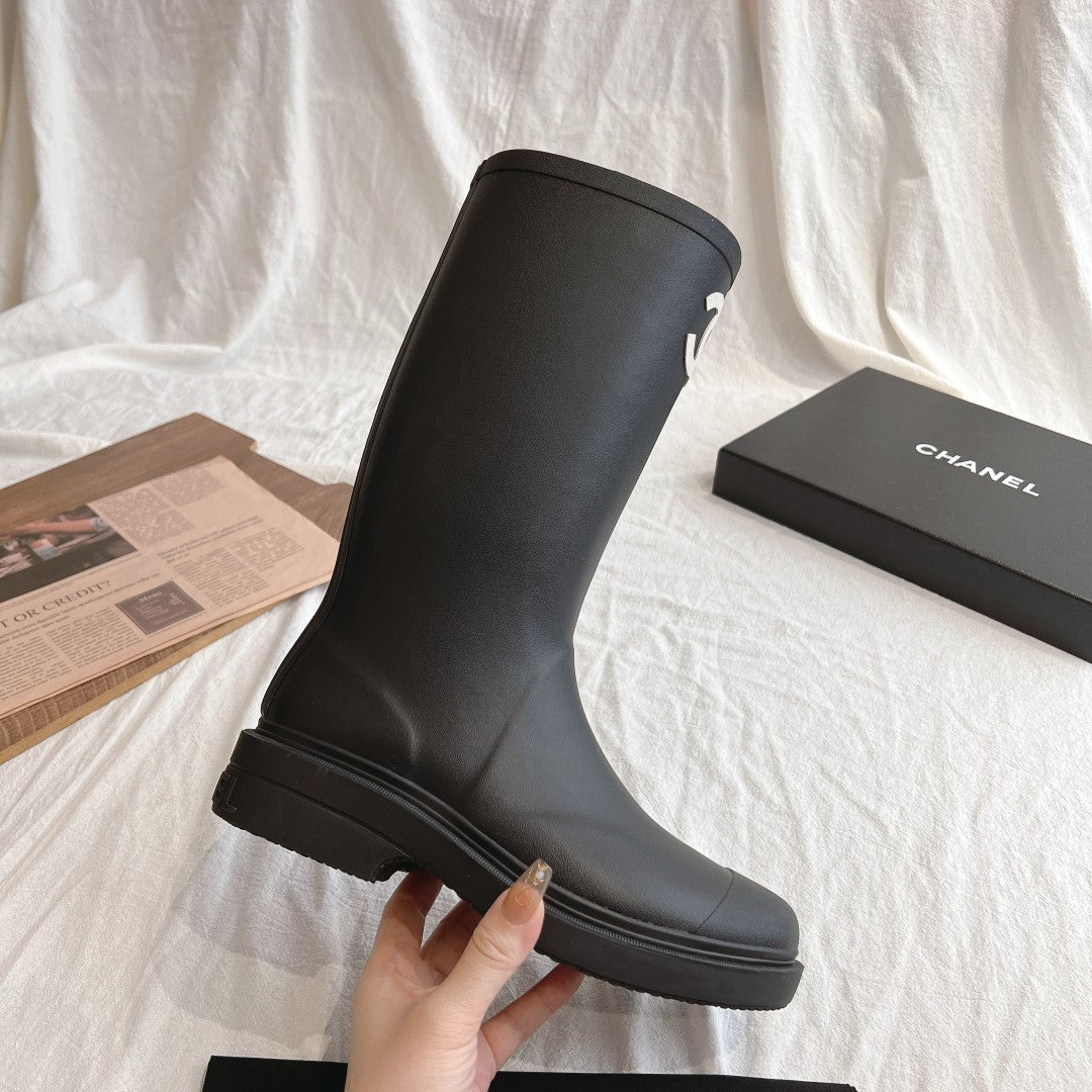 CC 26s Rain Boots Black Rubber 928092