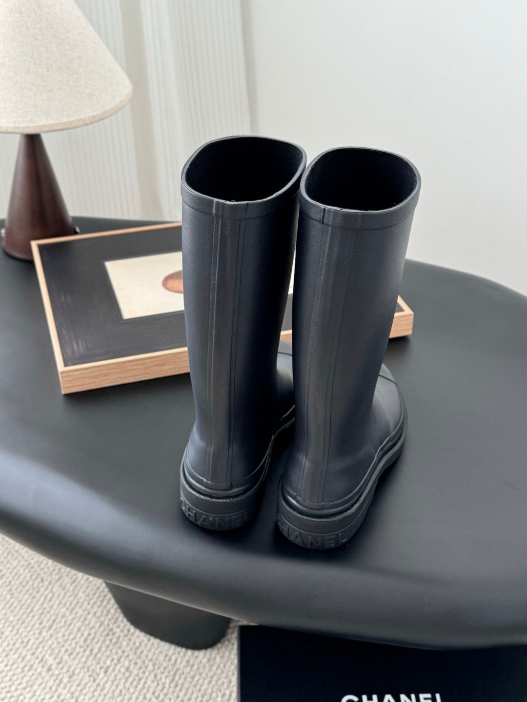 CC 26s Rain Boots Black Rubber 927127