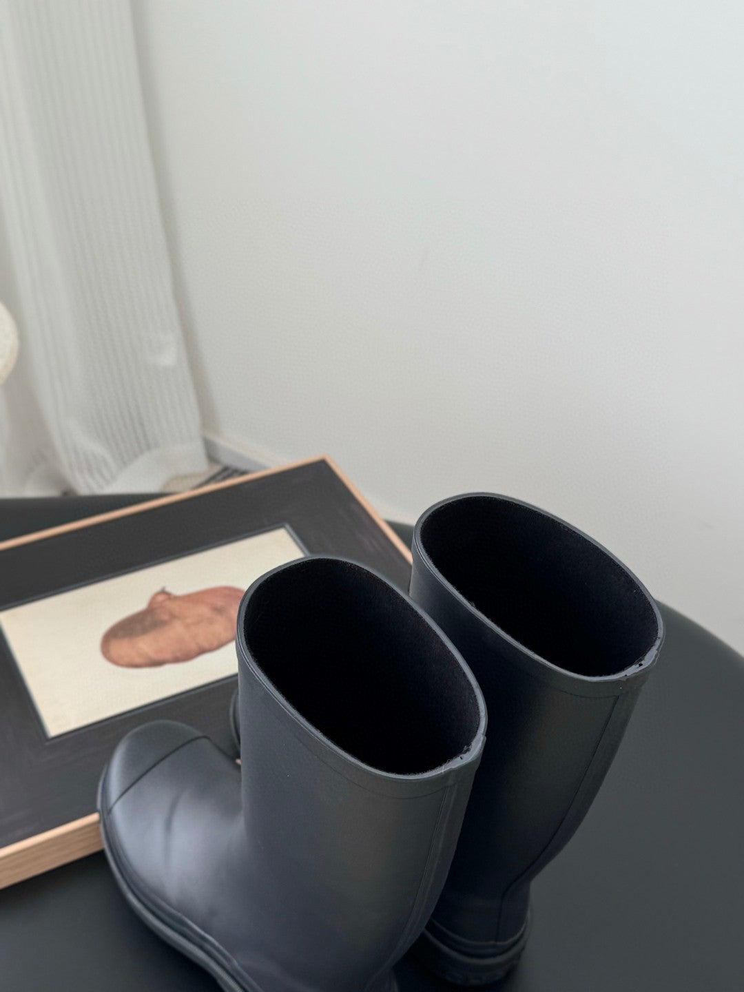 CC 26s Rain Boots Black Rubber 927127