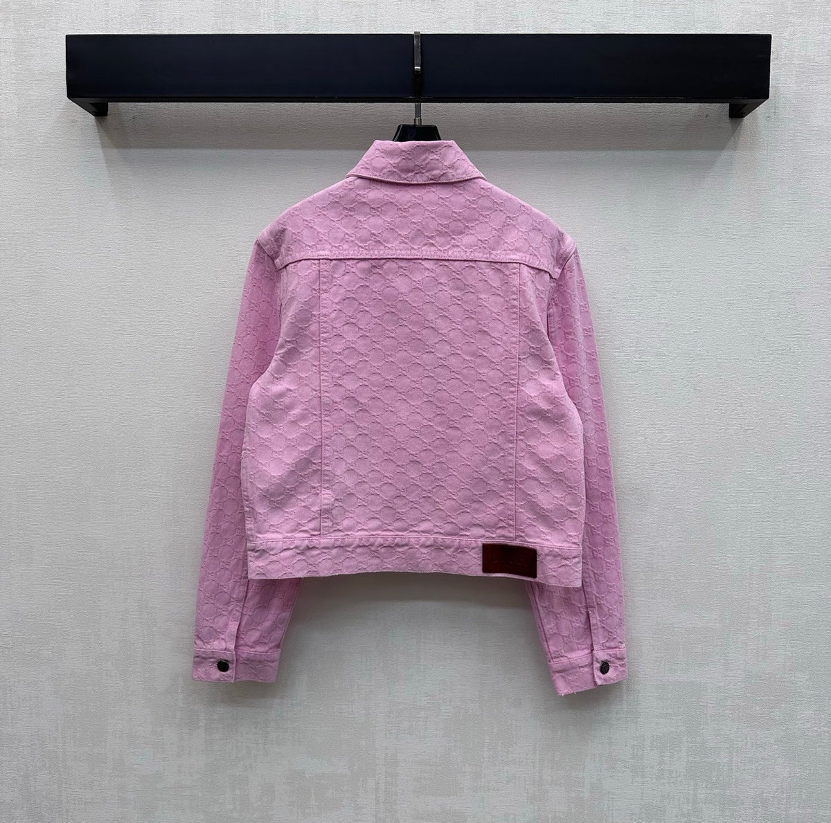 GG 26s Jacquard Jacket Hot Pink Denim 363931