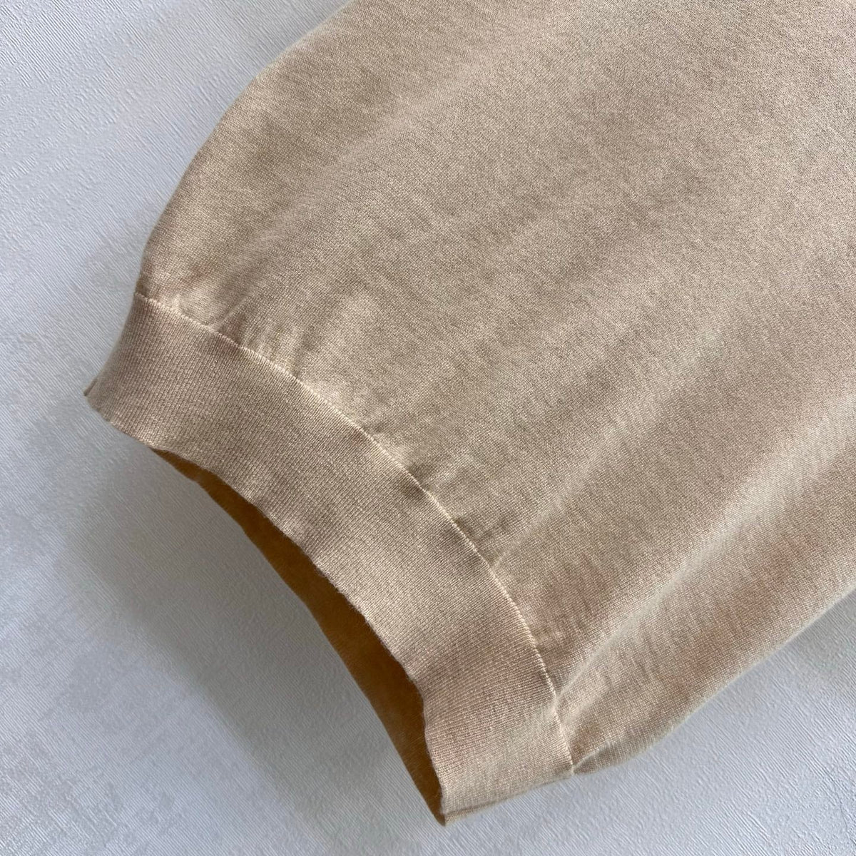 GG Polo Shirt Warm Taupe Cotton 378329