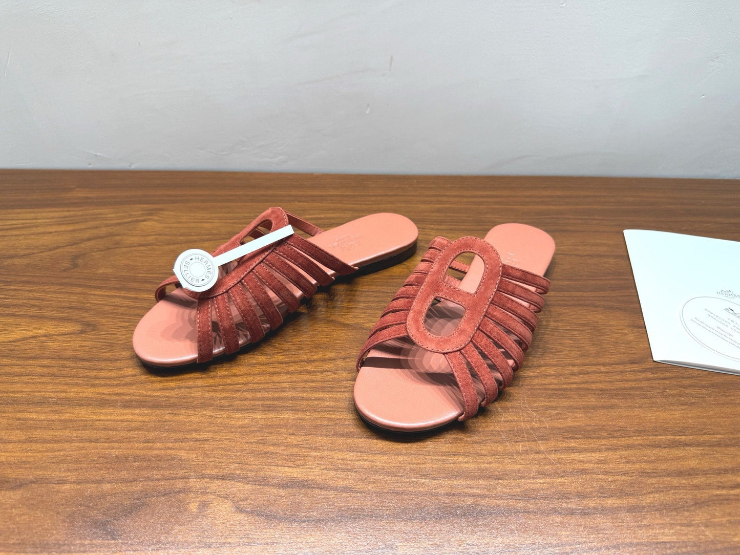 HM Noria Sandals Tan Suede 849478