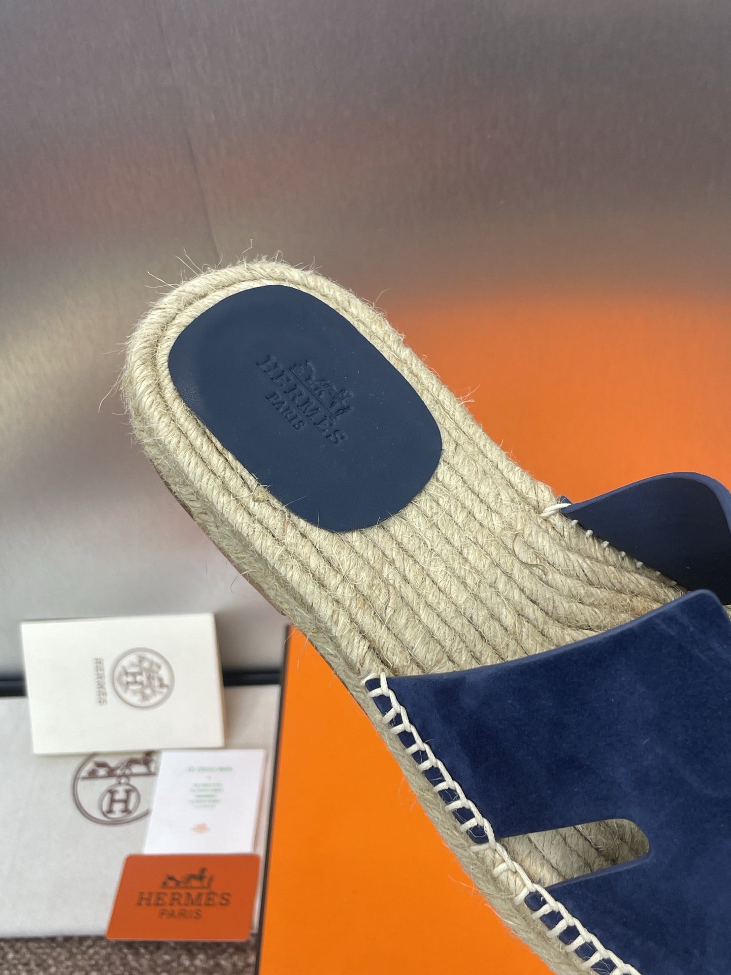 HM 25 Antigua Espadrilles Blue Suede