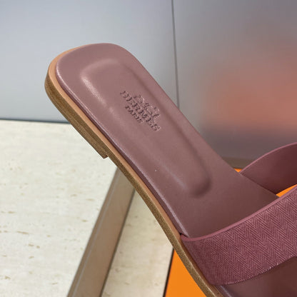 HM 26ss Oran Sandals Reddish Brown Calfskin 607236