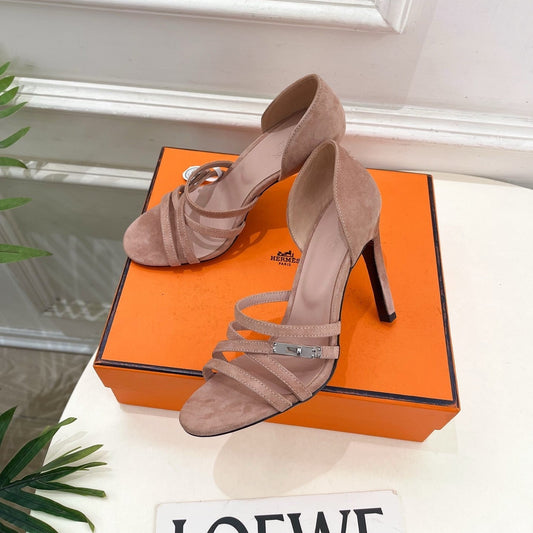 HM Lipstick 105 Sandals Brownish Suede 536141