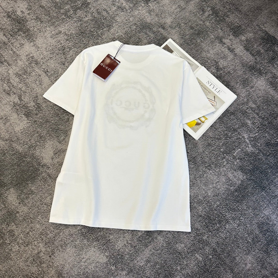Gucci 2026 T-shirt White Cotton 359279