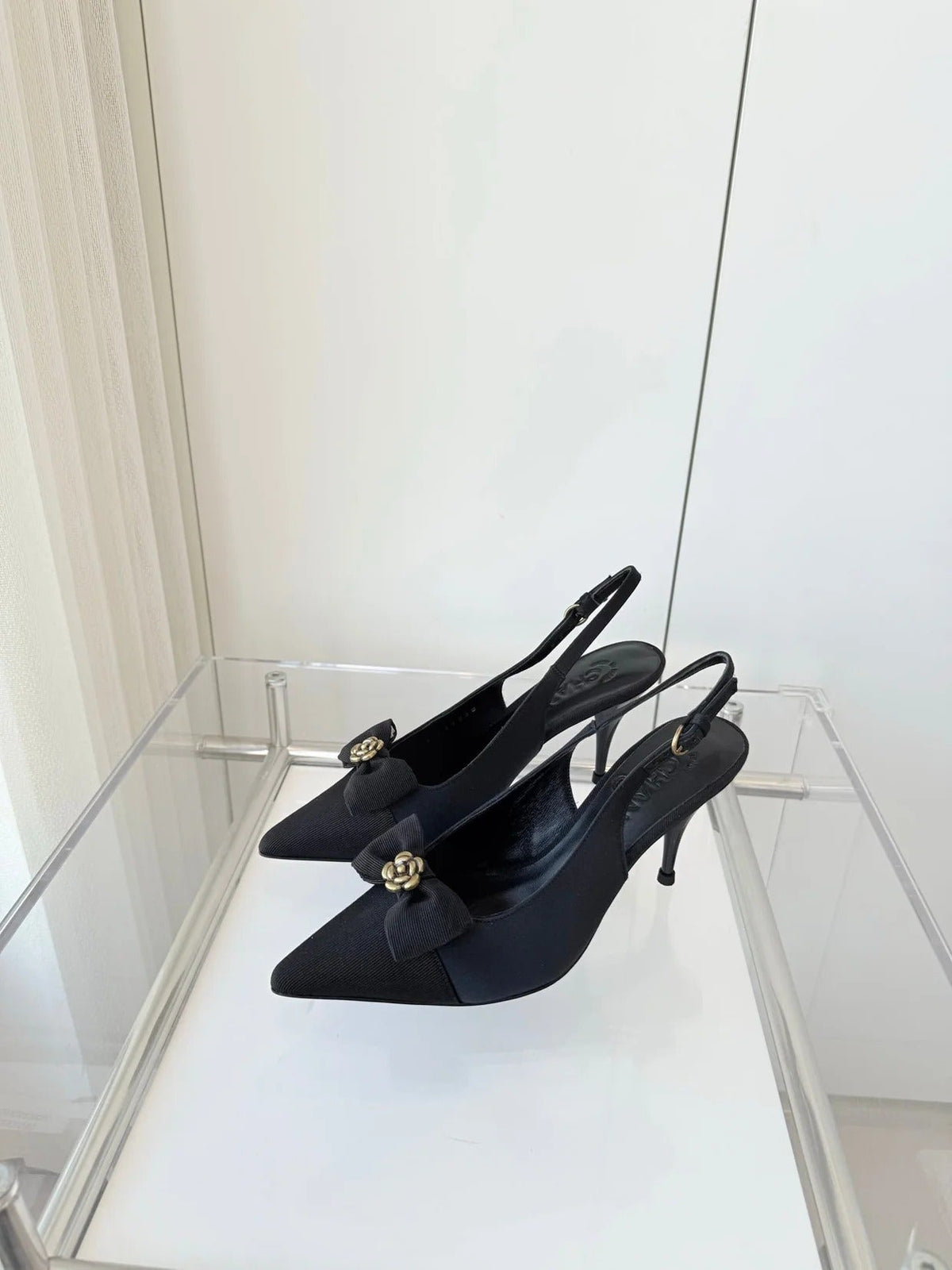 Chanel 2026 Slingback Stilettos Leather Sheepskin 823416