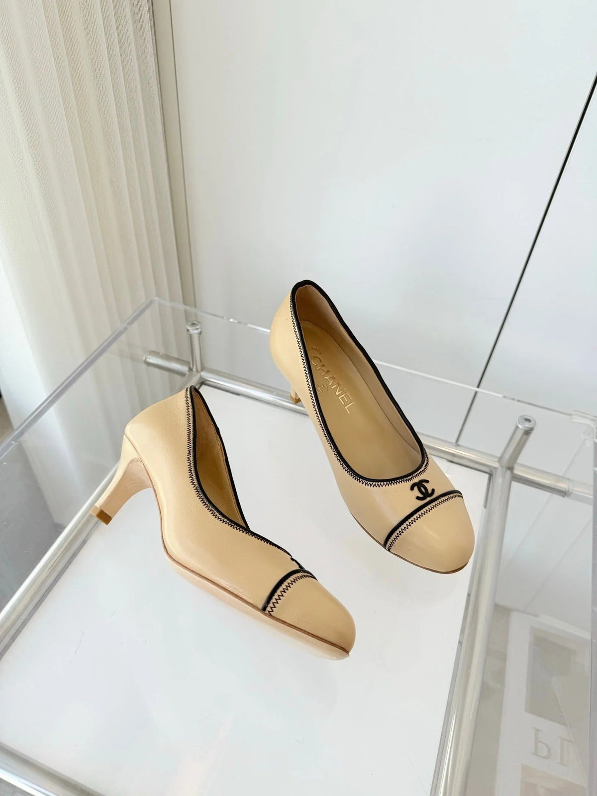 Chanel 2026 High-Heeled Sandals 65mm Sheepskin 823448