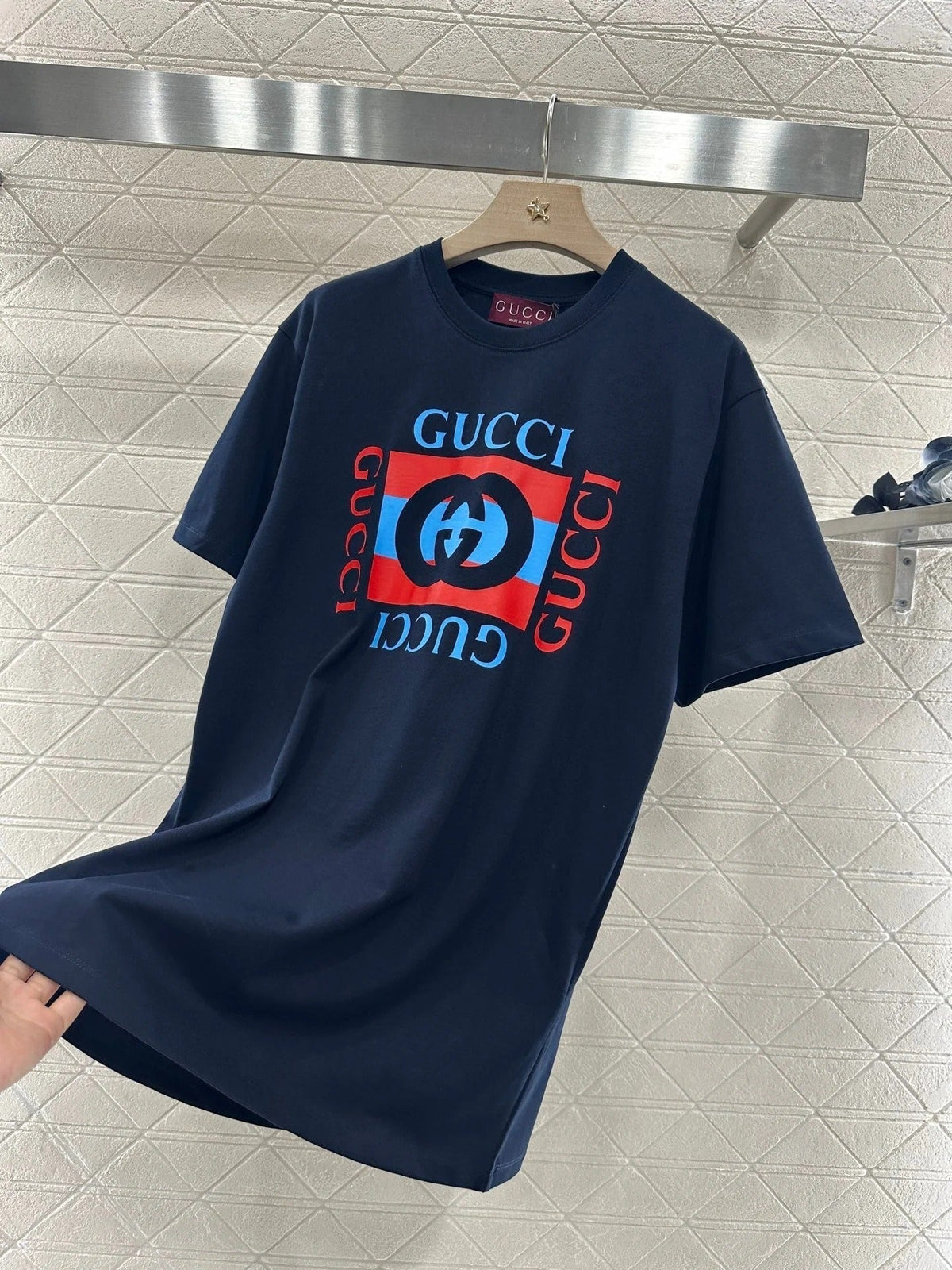 GUCCI CREW NECK GRAPHIC TEE 276670