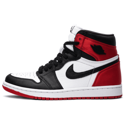 Jordan 1 Retro High Satin Black Toe Sneakers - Prime Pick