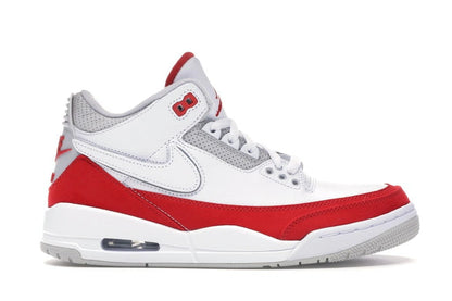 Jordan 3 Retro Tinker White University Red Sneakers - Streetwear Essential
