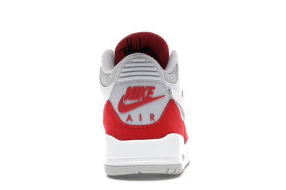 Jordan 3 Retro Tinker White University Red Sneakers - Streetwear Essential