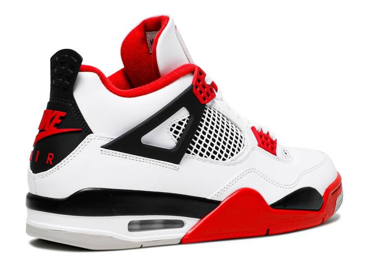 Jordan 4 Retro Fire Red Sneakers - OG Colorway | Fan Favorite