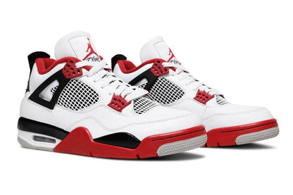 Jordan 4 Retro Fire Red Sneakers - OG Colorway | Fan Favorite