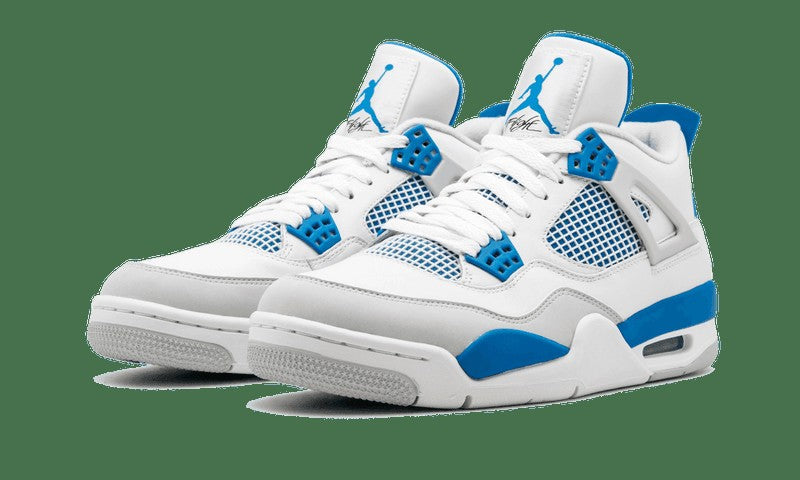 Jordan 4 Retro Golf Military Blue Sneakers - Court Icon