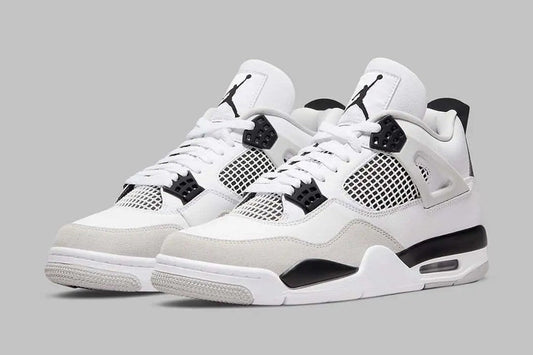 Jordan 4 Retro Military Black Sneakers - Premium Sneaker