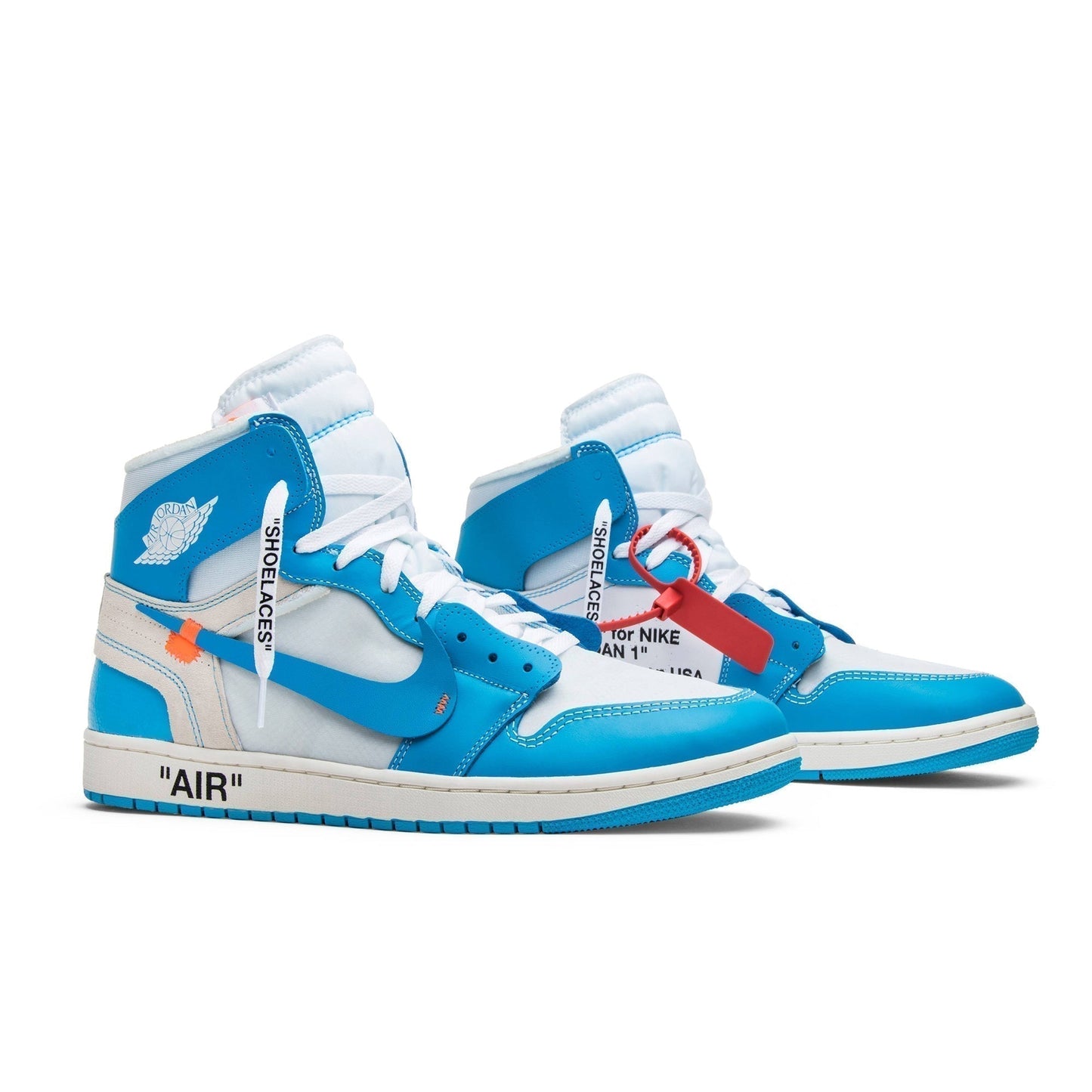 Off-White x Air Jordan 1 Retro High OG UNC AQ0818-148 Sneakers - Collaboratio...