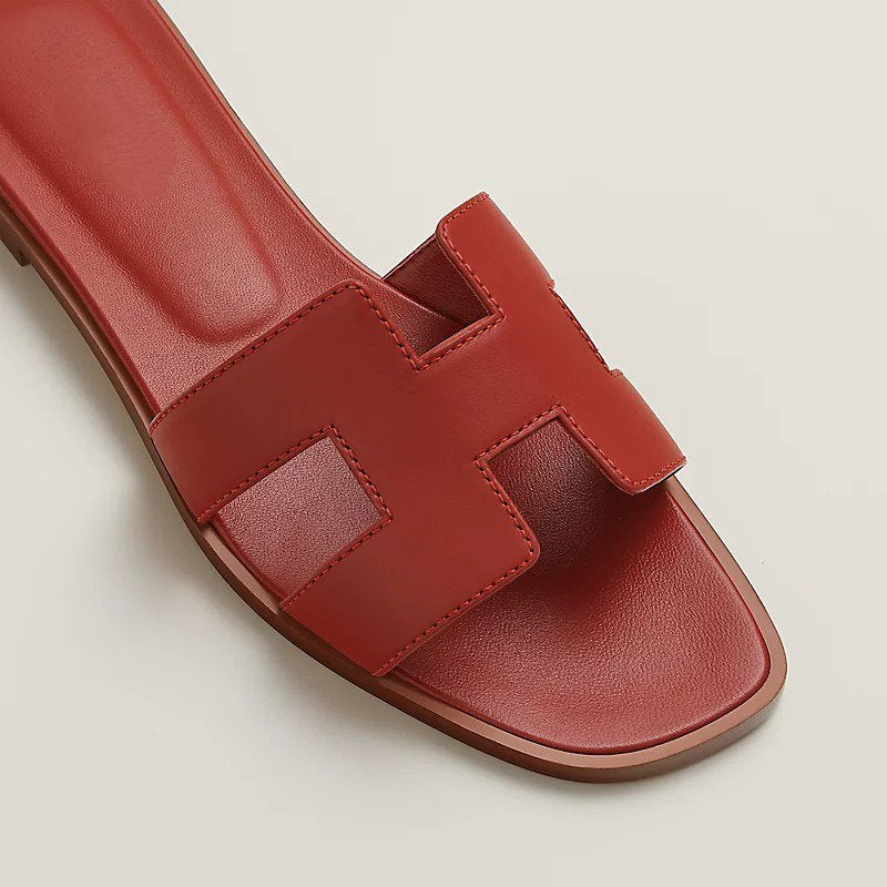 0ran Sandal Orange Brulee