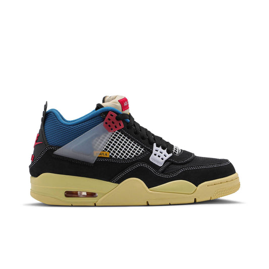 Union LA x Air Jordan 4 Retro Off Noir DC9533-001 Sneakers - Streetwear Essen...