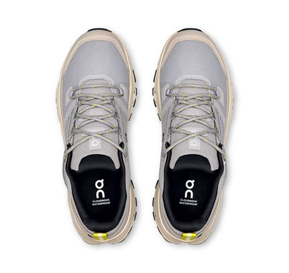 ON Women's Cloudrock Low Waterproof Alloy/Ice