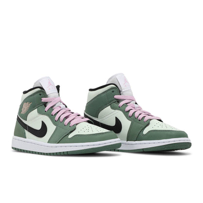 Wmns Air Jordan 1 Mid SE Dutch Green CZ0774-300 Sneakers - Hype Release