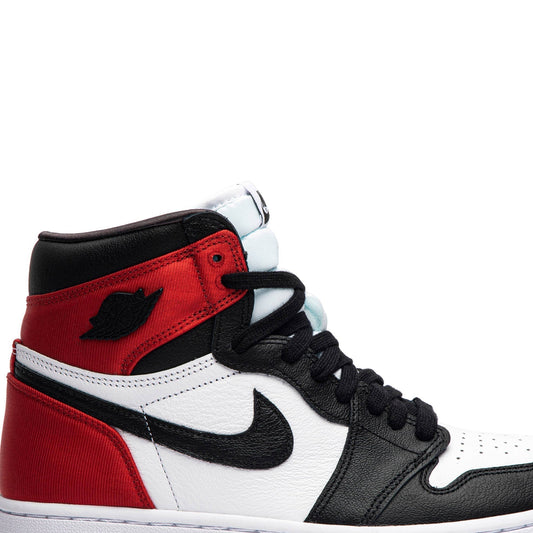 Wmns Air Jordan 1 Retro High Satin Black Toe CD0461-016 Sneakers - Performanc...