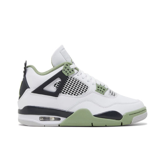 Wmns Air Jordan 4 Retro Seafoam AQ9129-103 Sneakers - Authentic