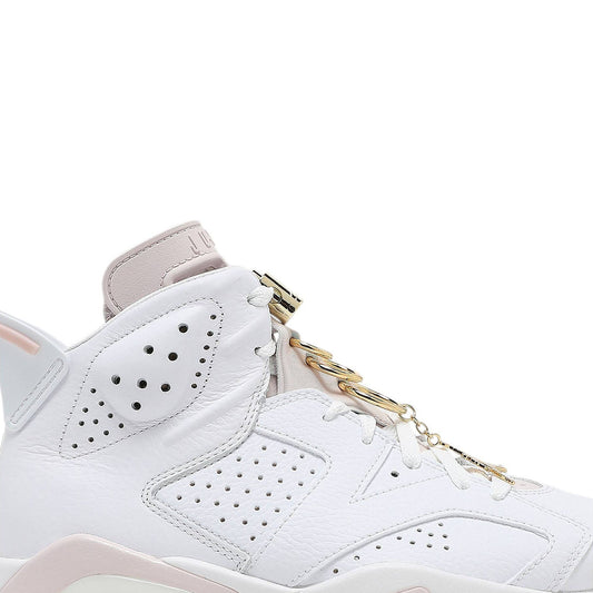 Wmns Air Jordan 6 Retro ‘Gold Hoops’ DH9696-100 Sneakers - Prime Pick