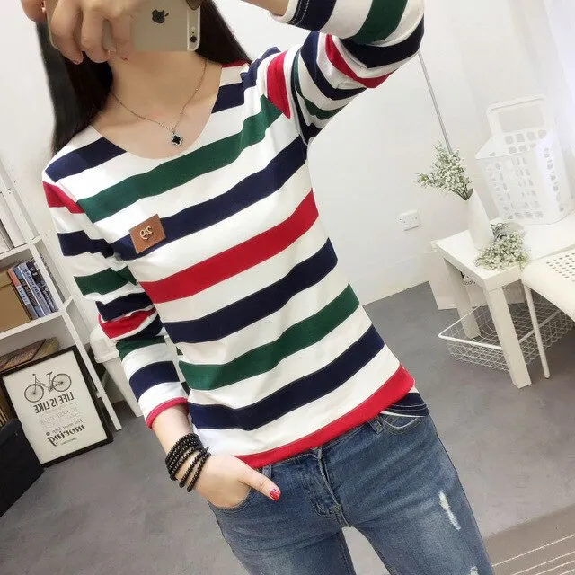 Autumn Sleeve Spring Casual T-shirt