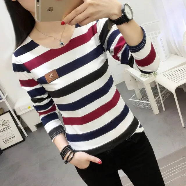 Autumn Sleeve Spring Casual T-shirt