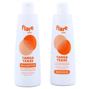 Jeval Flare Tanga Tease Shampoo & Masque Duo 300ml